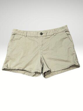 GAP "Khakis by GAP" Shorts Womens Classic Beige Size 12 Summer (SKU: 12W)